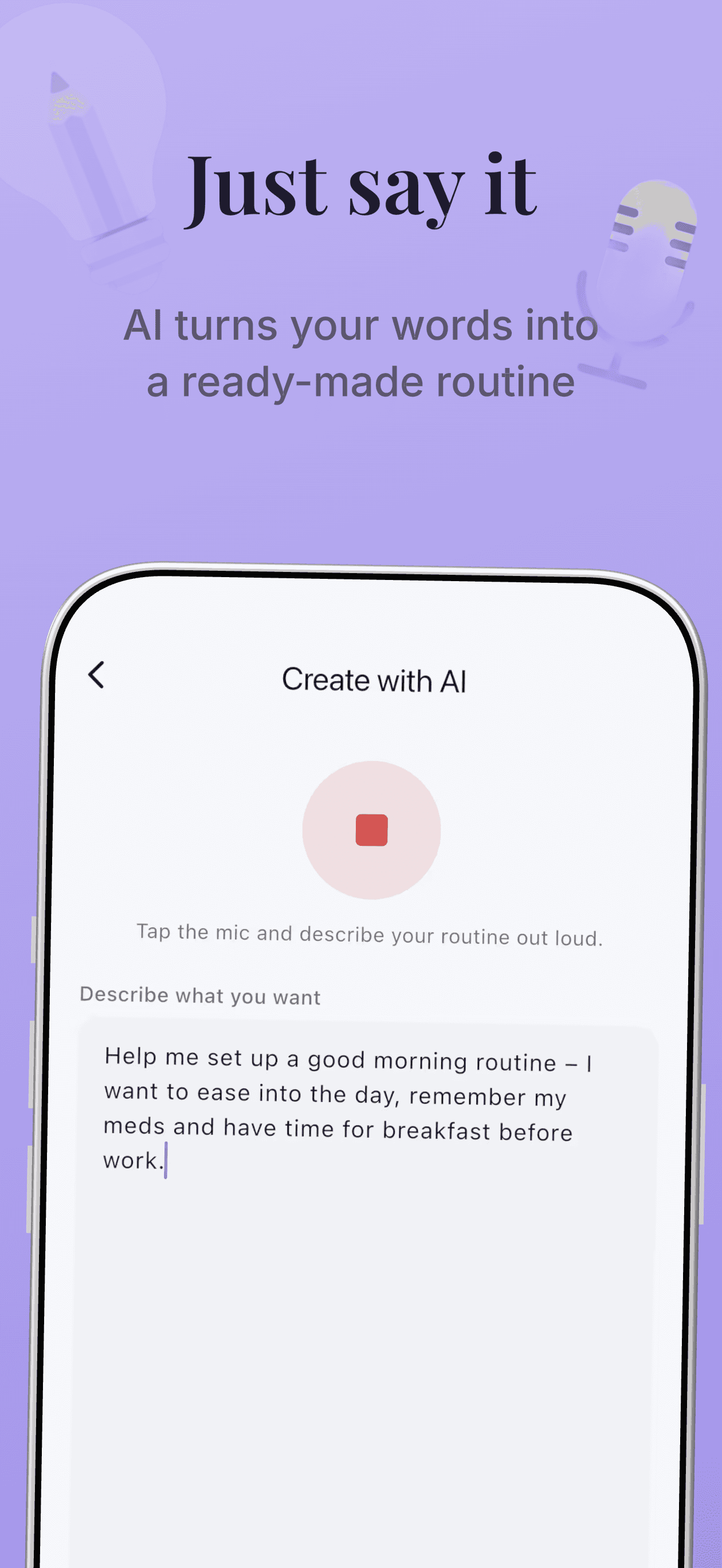 App Store screenshot 2 for Stedo, designed in AppStills' 3D editor